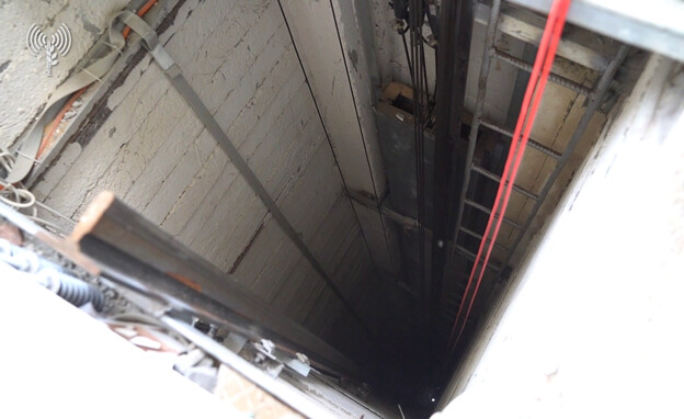 המנהרות מתחת לבית החולים רנתיסי (צילום: דובר צה"ל)