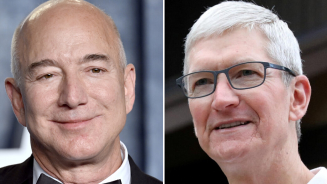 טים קוק + ג'ף בזוס