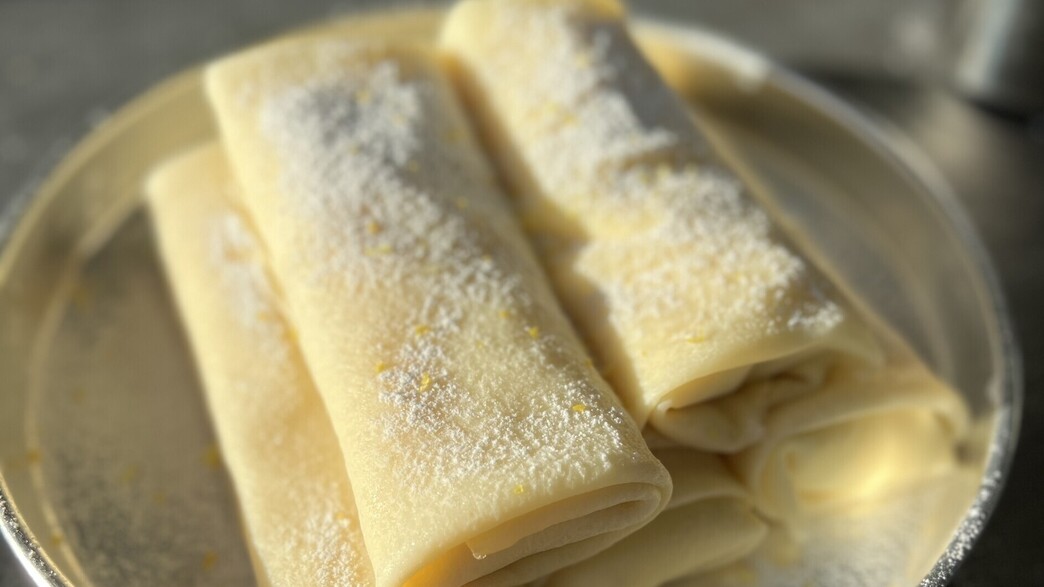 בלינצ'ס גבינה ושוקולד לבן