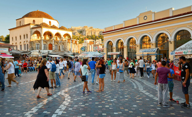 אתונה יוון (צילום: Milan Gonda, shutterstock) אתונה יוון (צילום: Milan Gonda, shutterstock)
