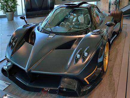 פגאני זונדה R (צילום: רן סגל)