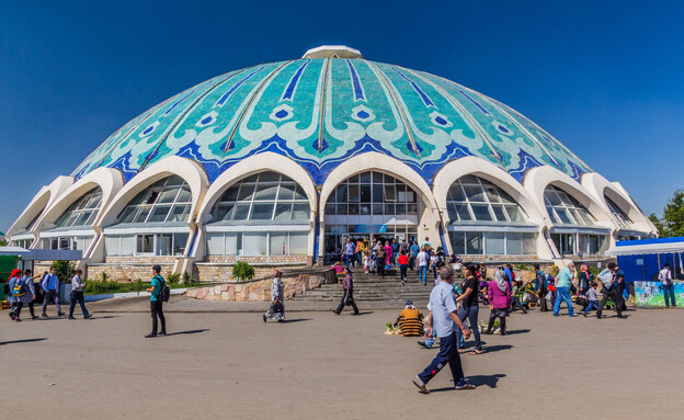 מבנה הבזאר טשקנט אוזבקיסטן  (צילום: Oscar Espinosa, shutterstock)
