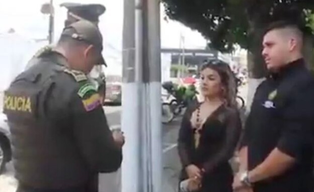 כוכבת הפורנו נתפסה מקיימת יחסי מין על רכבל בקולומביה (צילום: מתוך הרשתות החברתיות לפי סעיף 27א' לחוק זכויות יוצרים)