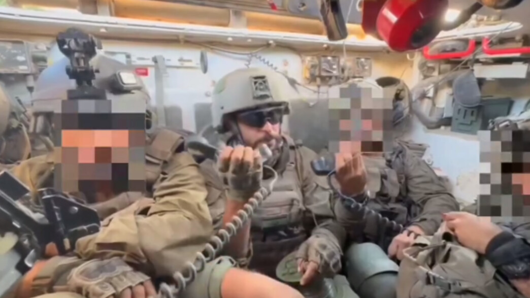 עידן עמדי מפוצץ בניין בעזה "לזכר הקורבנות"