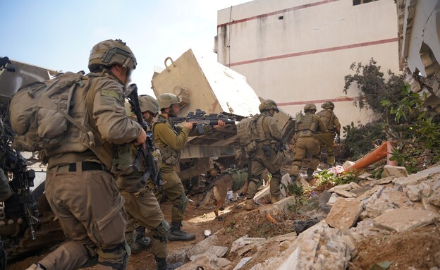כוחות צה״ל בלחימה ברצועת עזה (צילום: דובר צה"ל)