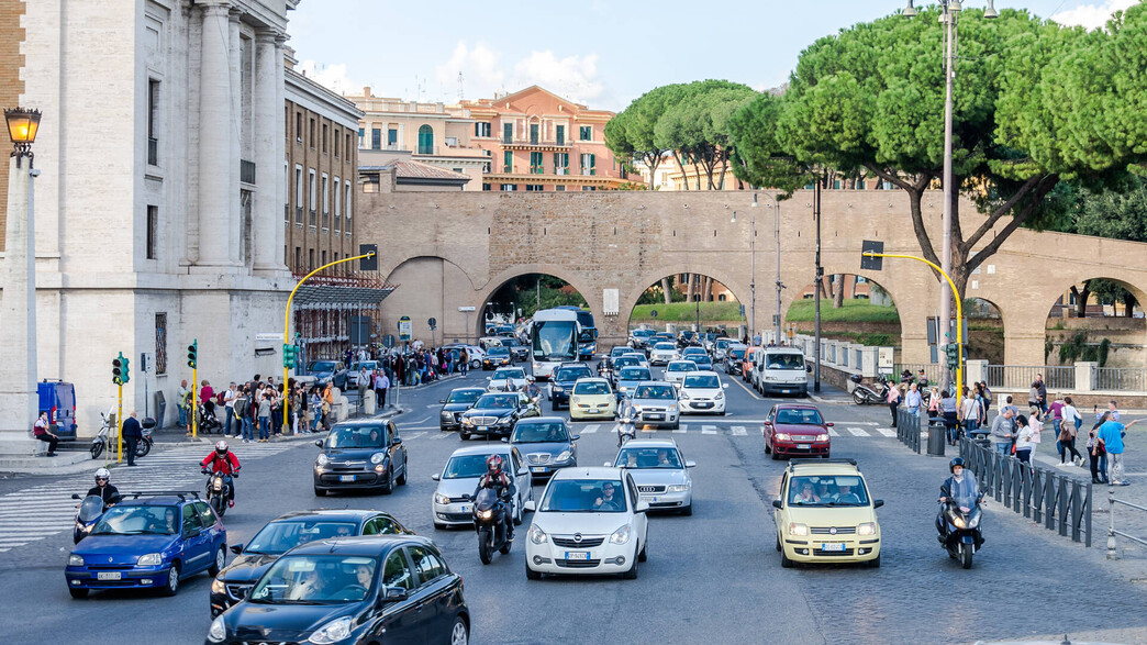 רומא איטליה מכוניות