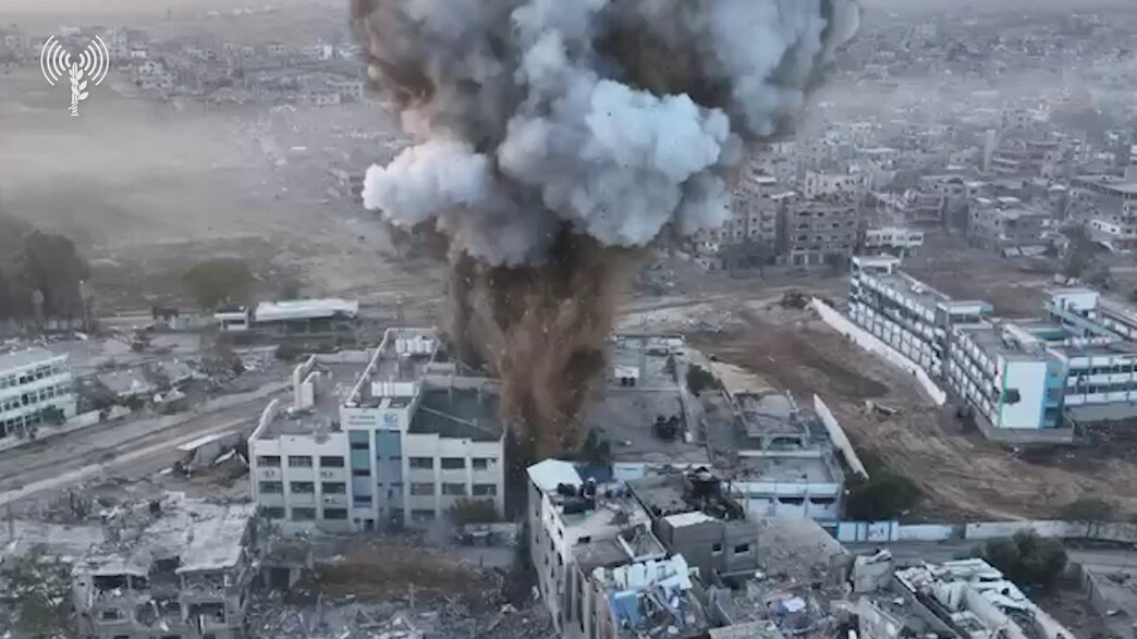 כוחות צה"ל השמידו פירי מנהרות מתחת לבית החולים שיפ