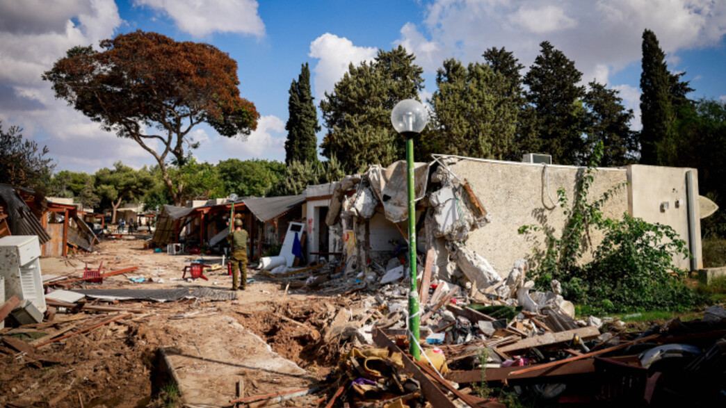 כפר עזה אחרי תקיפת חמאס ב-7 באוקטובר כפר עזה אחרי תקיפת חמאס ב-7 באוקטובר