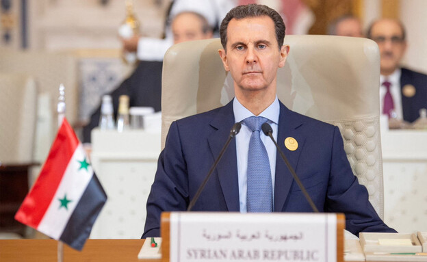 נשיא סוריה בשאר אסד בוועידה בסעודיה (צילום: רויטרס)