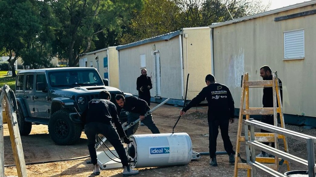 מבנים יבילים למפוני כפר עזה בקיבוץ שפיים