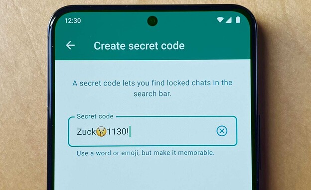 וואטסאפ תאפשר הסתרת צ'אטים נעולים עם קוד סודי (צילום: מטא)