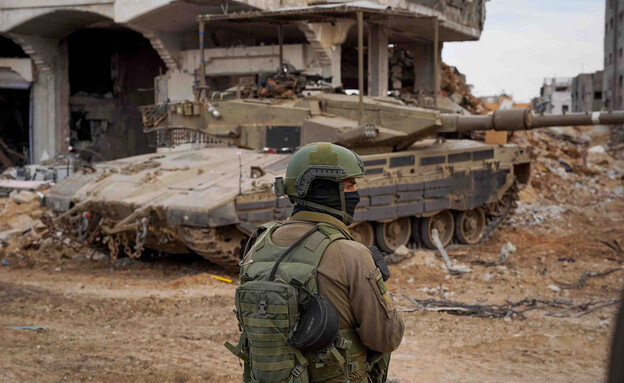 כוחות צה"ל בלחימה ברצועת עזה (צילום: reuters)