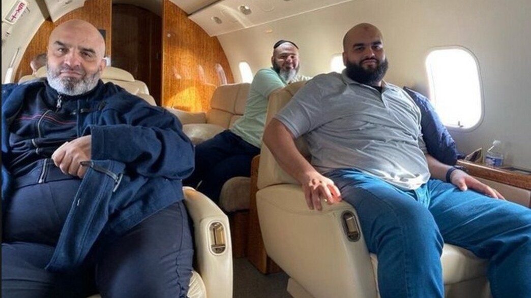 אסירי חמאס ששוחררו מהכלא בלוב