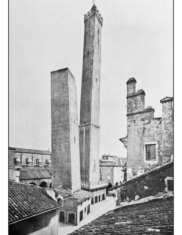 מגדלים גאריסנדה ואסינלי בולוניה איטליה (צילום: ilbusca, getty images)