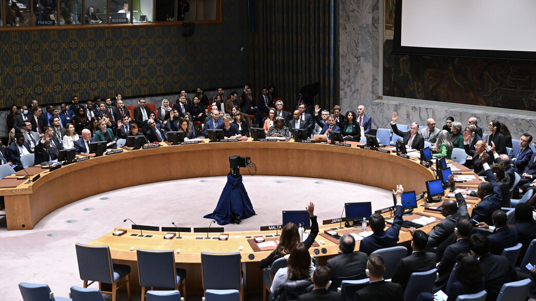כינוס מועצת הביטחון של האו"ם (צילום: Fatih Aktas/Anadolu via Getty Images)