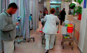 עומסים חריגים בבתי החולים, ארכיון (צילום: חדשות 2)