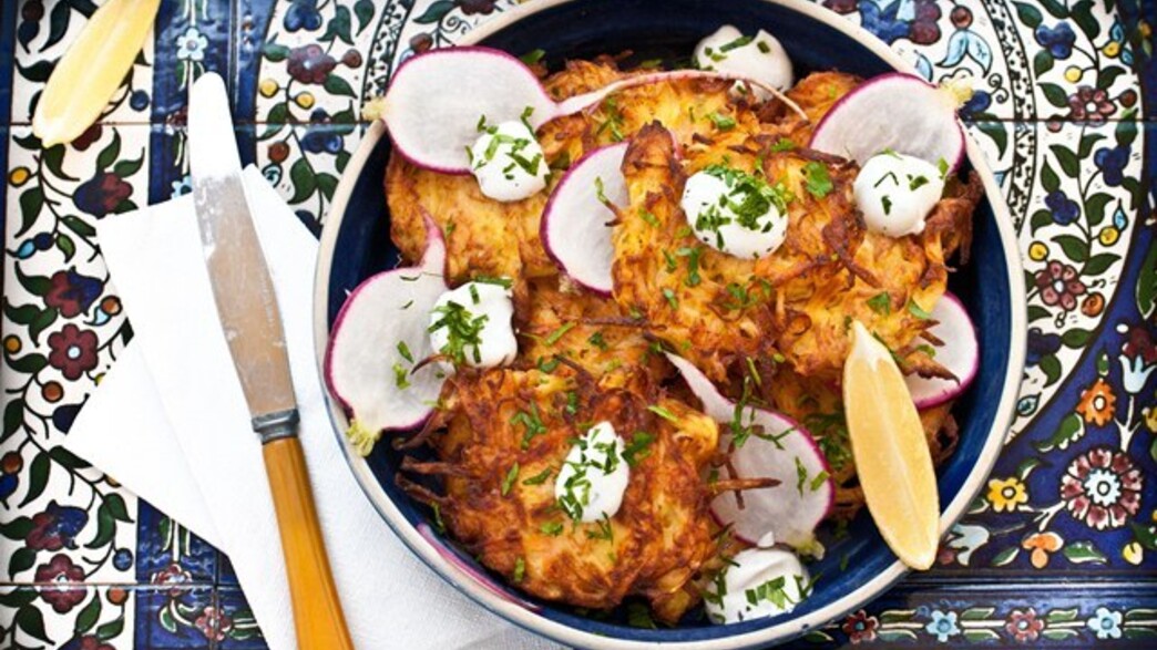 לביבות תפוח אדמה וגזר