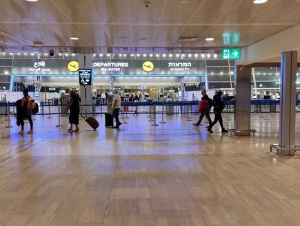 נתב"ג ריק בזמן המלחמה (צילום: אילן ארנון)