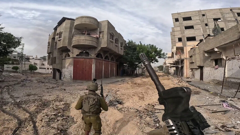 פעילות כוחות צה"ל ברצועת עזה (צילום: דובר צה"ל)