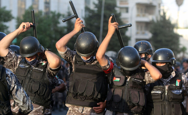 כוחות משטרה, ירדן, 2020 (צילום: Jordan PIx, gettyimages)