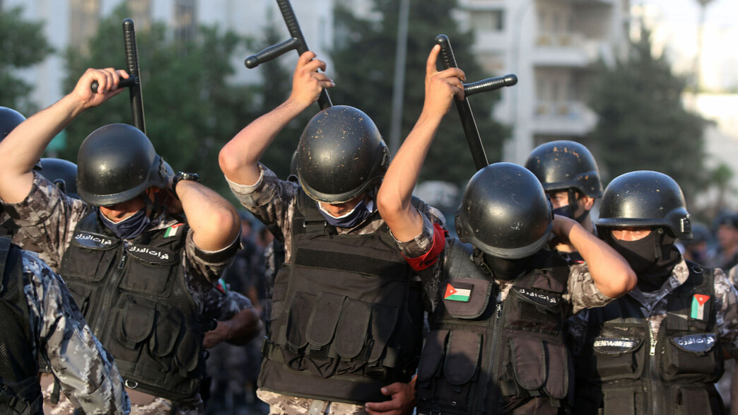 כוחות משטרה, ירדן, 2020 (צילום: Jordan PIx, gettyimages)