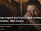 כותרת ראשית ב-BBC: נשים נאנסו ב-7 באוקטובר (צילום: BBC)