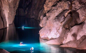 מערת האנג סון דונג (Sun Hung Dong Cave) בווייטנאם (צילום: מתוך תיעוד שעלה ברשתות החברתיות, שימוש לפי סעיף 27א' לחוק זכויות יוצרים)