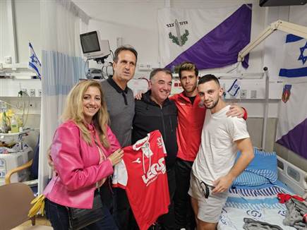 רוני לוי, גיא מלמד ואורן דוד (באדיבות הפועל חיפה)