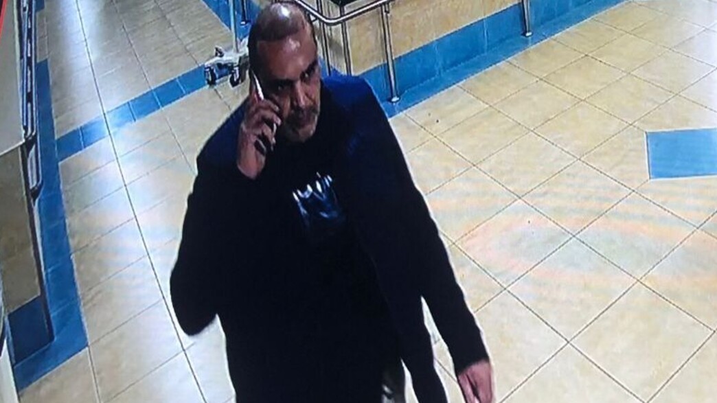 גנב טלפונים בבית חולים (צילום: דוברות משטרת ישראל)