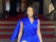 שמלת דגל ישראל (צילום: אינסטגרם, councilwoman_inna_vernikov)