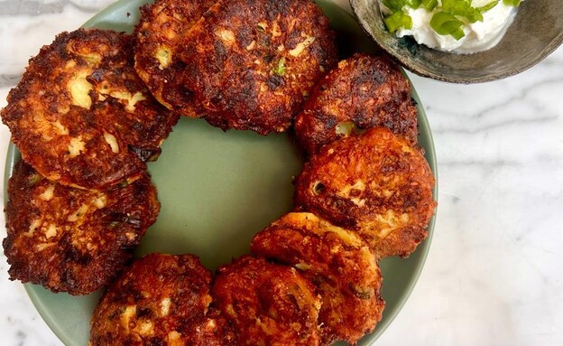 לביבות גבינה מלוחות - מוכנות