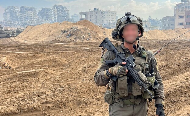 סגן א׳ - סמפל״ג באגוז (צילום: דובר צה