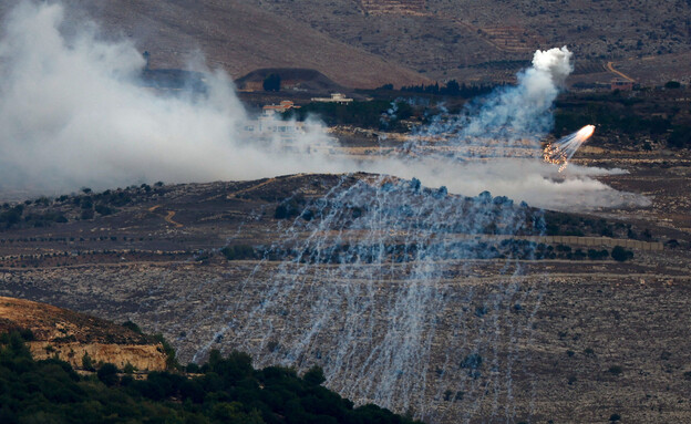 צה"ל השתמש בפצצות זרחן לבן בדרום לבנון (צילום: reuters)