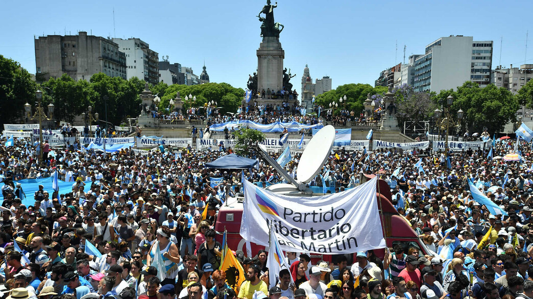 השבעה חאבייר מיליי ארגנטינה בואנוס איירס (צילום: Marcelo Endelli , getty images)