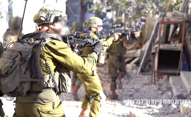 כוחות סיירת נחל בג'באליא (צילום: דובר צה