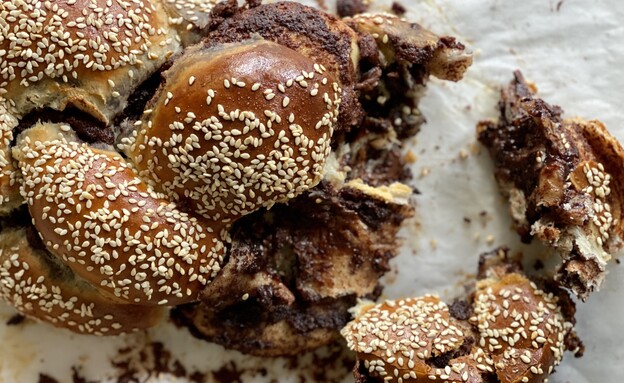 חלת השוקולד של עדיקוש מקרוב