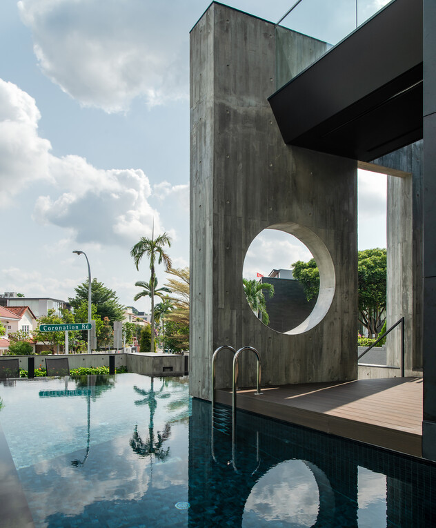 בית בסינגפור ג Aamer  אדריכלים 