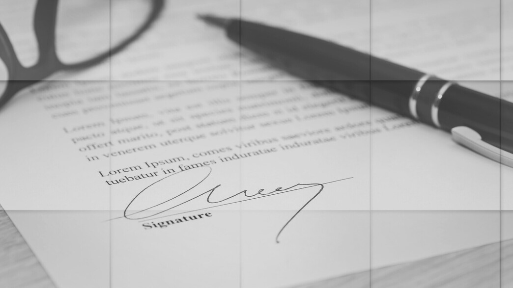 חתימה, אילוסטרציה