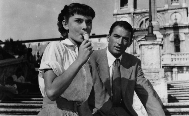 גרגורי פק, אודרי הפבורן, "חופשה ברומא" (צילום: Paramount/Getty Images)