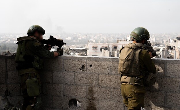 כוחות צה״ל בלחימה ברצועת עזה (צילום: דובר צה"ל)