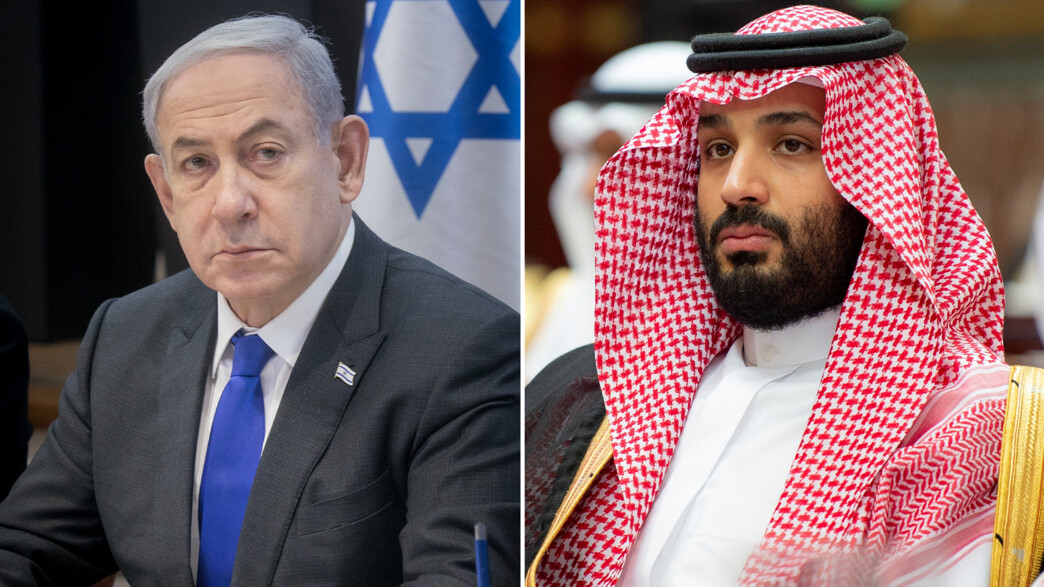 בנימין נתניהו ומוחמד בן סלמאן