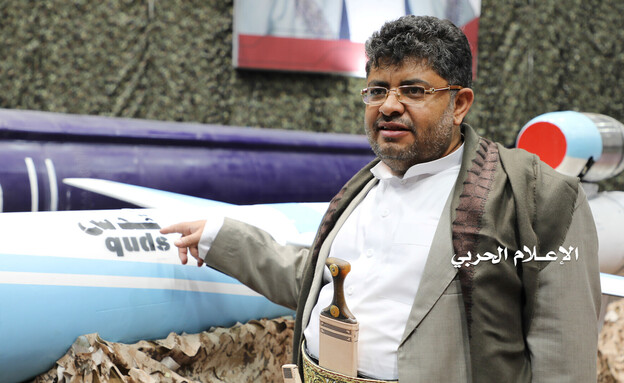 ראש המועצת השורא של החות'ים, מוחמד עלי אל-חות'י (צילום: רויטרס)