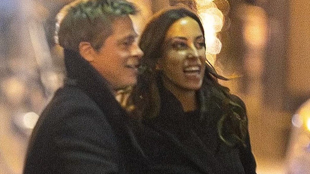 בראד פיט ובת הזוג אינס דה רמון