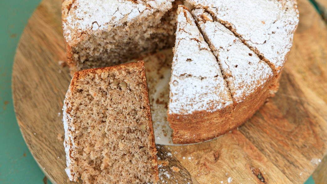 עוגת אגוזים מקמח כוסמין