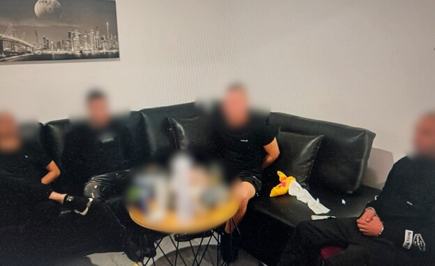 רגעי המעצר של גרישנקוב וחבריו בבית המלון