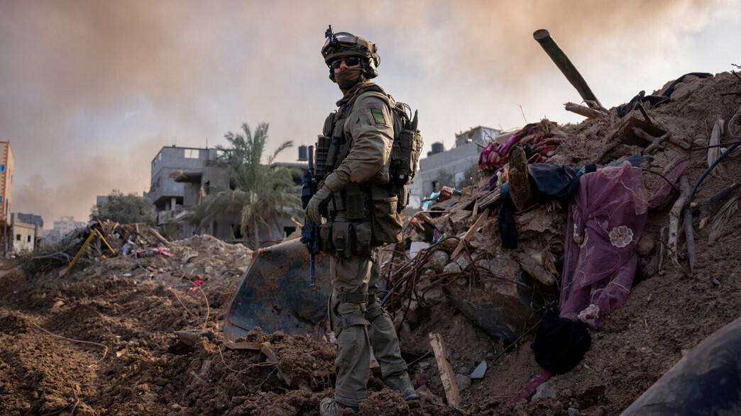 לוחם צה"ל ברצועת עזה