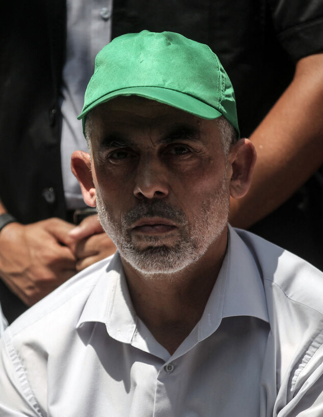 יחיא סינוואר (צילום: SAID KHATIB/AFP via Getty Images)