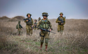 חיילי מילואים (צילום: דוד כהן, פלאש 90)