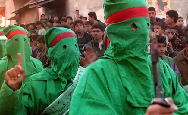 ארגון הטרור חמאס (צילום: מתוך "על הכוונת", קשת 12)