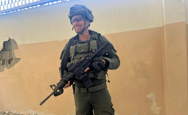 סא"ל אליעזר מרחביה, סגן מפקד גדוד 5037 בחטיבת יפתח (צילום: n12)